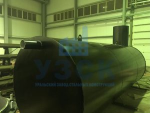 Резервуар горизонтальный стальной наземный в Иркутске