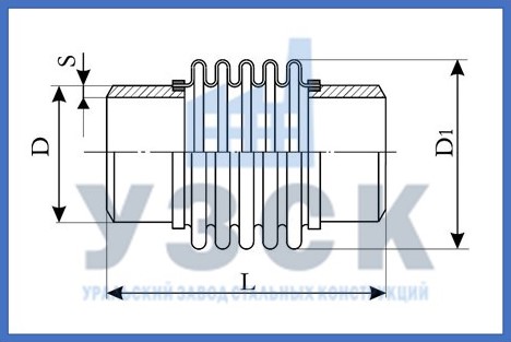 Чертёж компенсатора ОПН в Иркутске