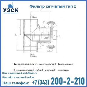 Фильтр сетчатый ФС по Т-ММ-11-2003 в Иркутске
