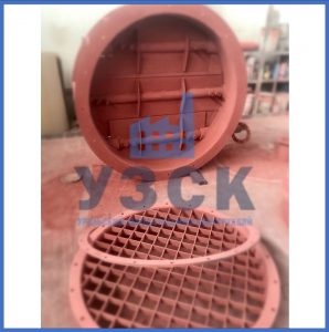 Клапан ПГВУ с МЭОФ трёхосный Ду 1000, Ду 1400 в Иркутске