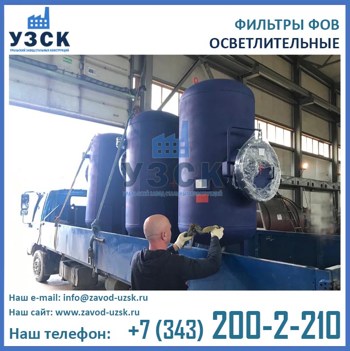 отгрузка фильтров ФОВ